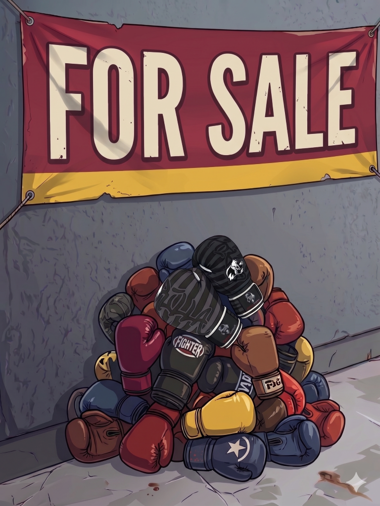 Boxing gloves on clearance