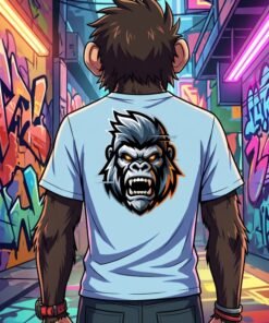 Alternative view of Faster, Harder Smarter Tshirt