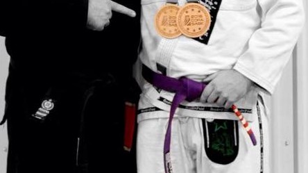 Instructor - Red Sleeve BJJ Belts