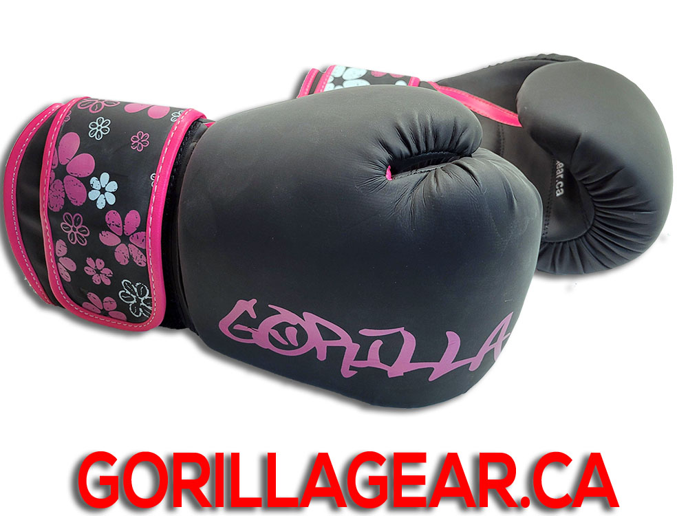 Flower Power Boxing Gloves
