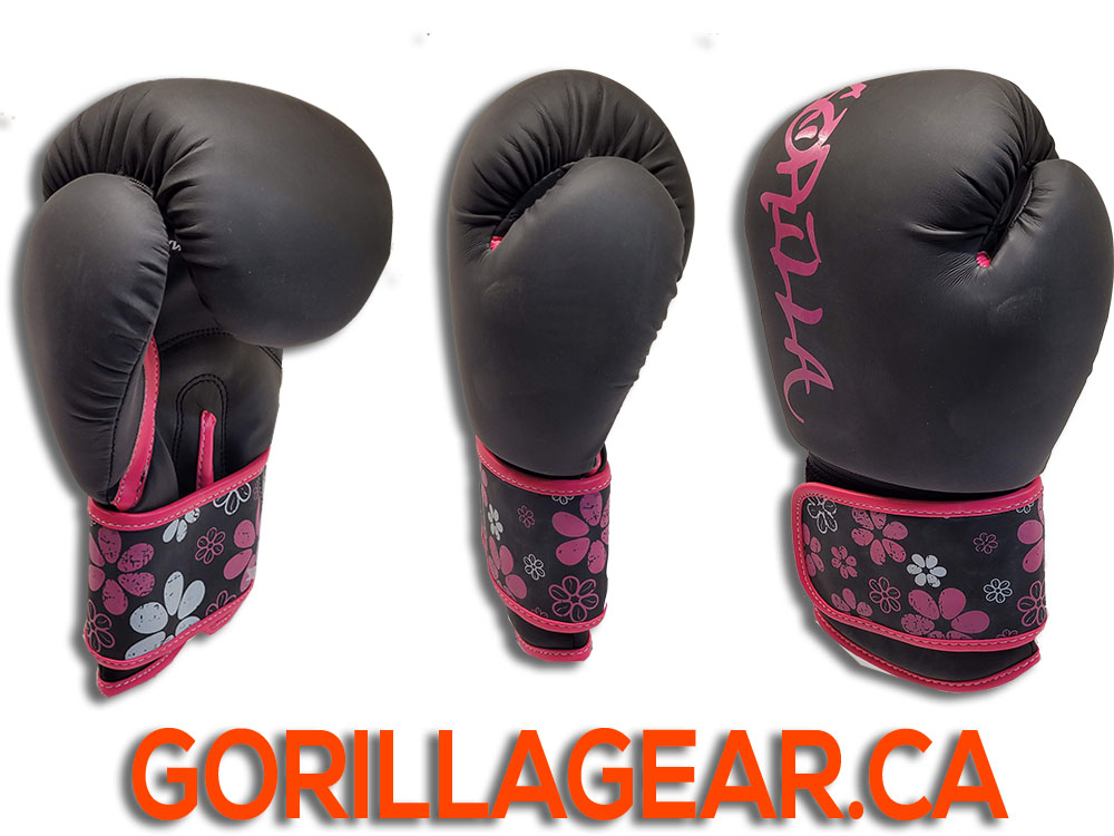 Flower Power Boxing Gloves