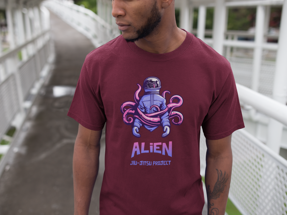 Alien Jiu-Jitsu Project Tshirt